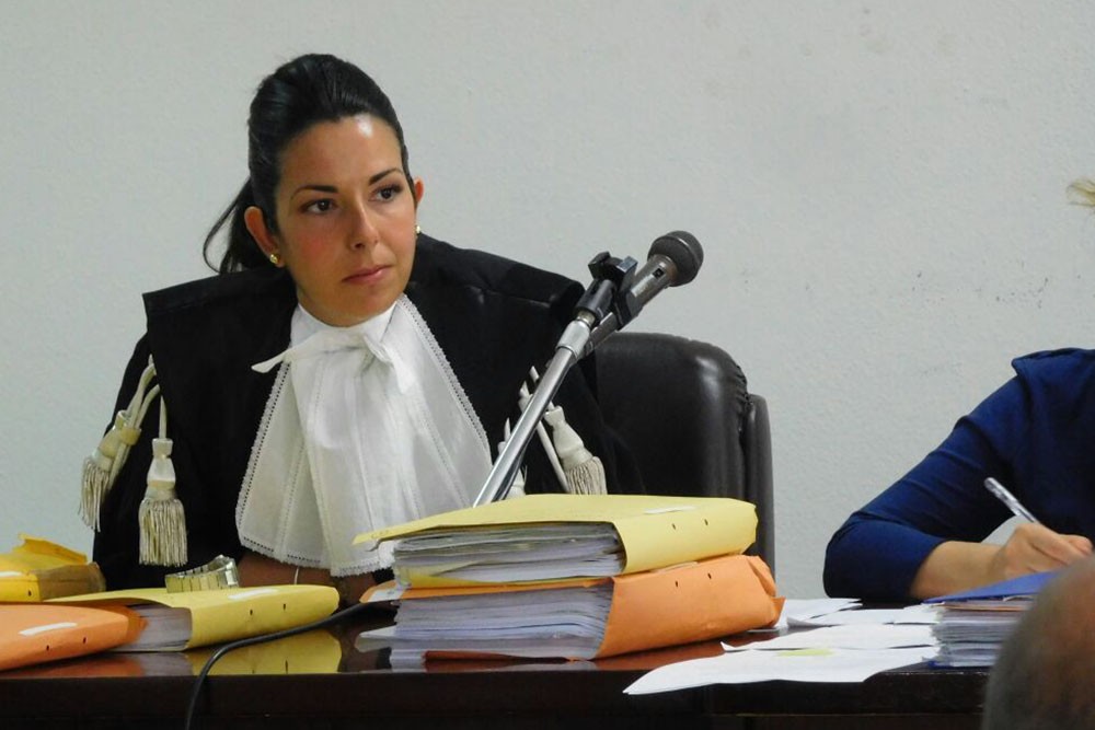 poligono - La giudice monocratica del Tribunale di Lanusei, Nicole Serra