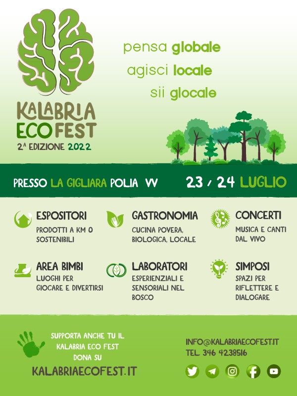 Kalabria Eco Fest - locandina