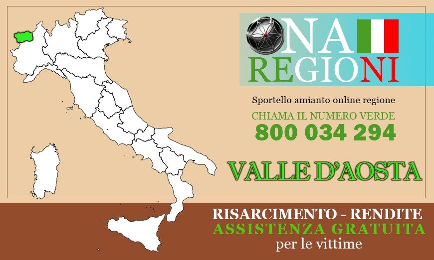 Osservatorio Nazionale Amianto Valle d'Aosta