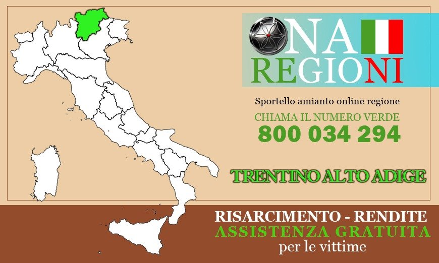 Osservatorio Nazionale Amianto Trentino Alto Adige
